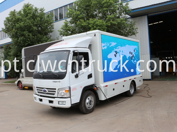 Outdoor Advertising Truck